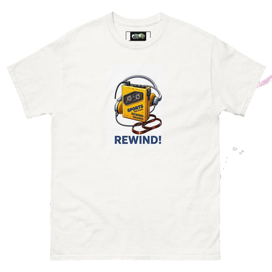 t-shirt walkman années 90 streetwear graphic cassette k7 unisexe — Throwback