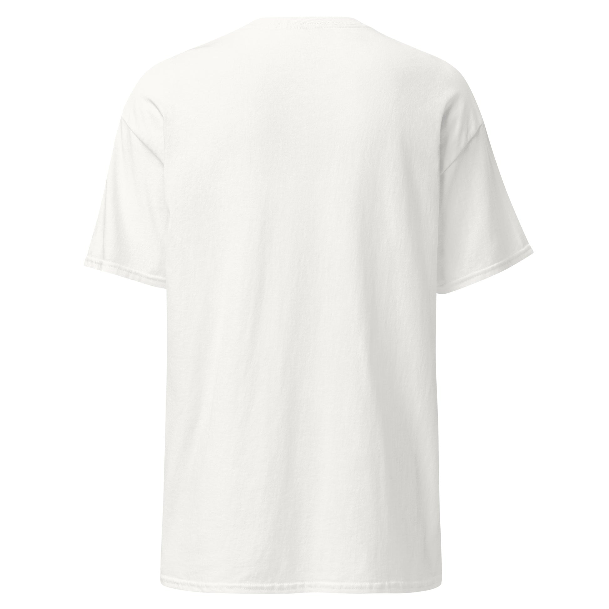 t-shirt blanc press start gaming années 90 vue dos — Throwback