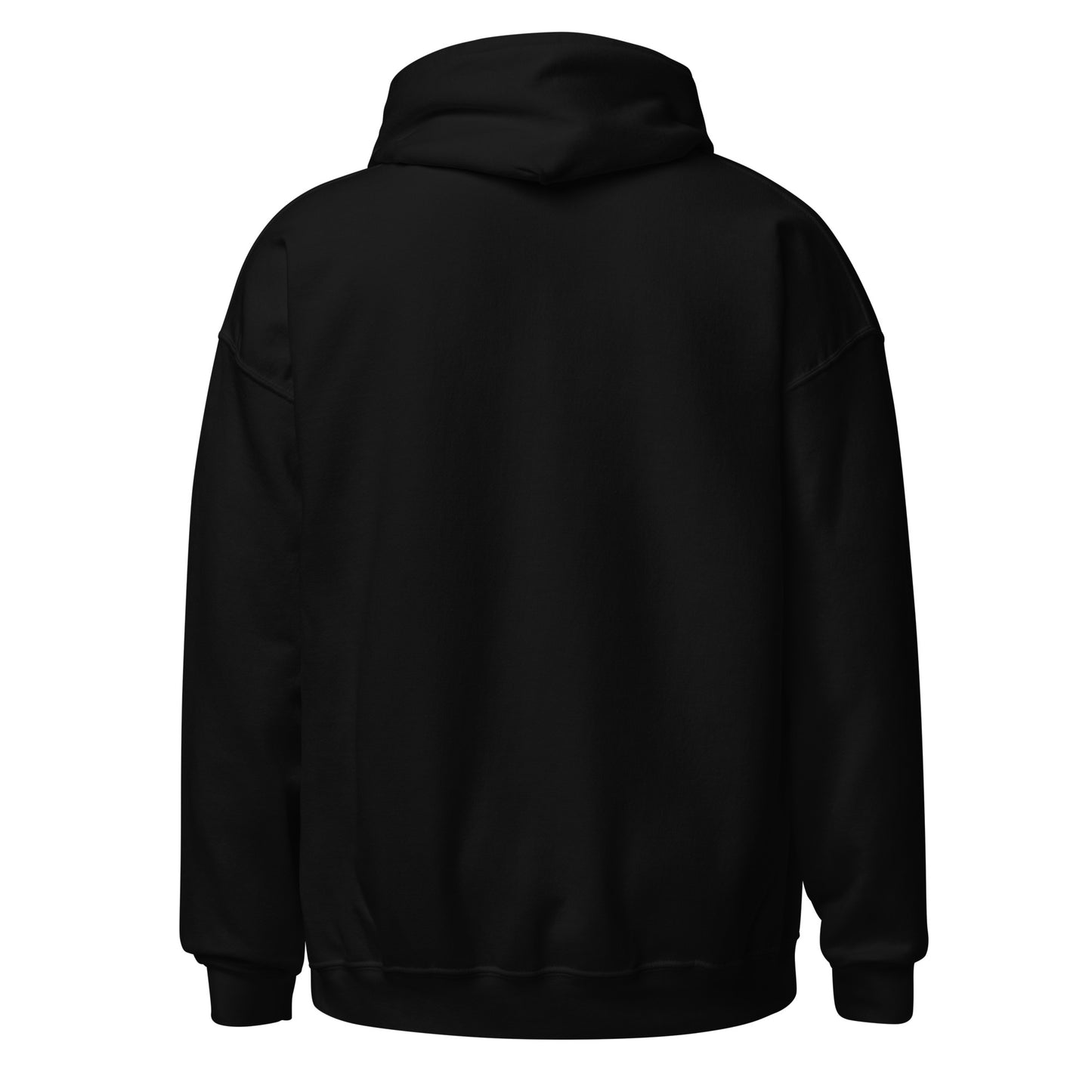 hoodie noir fresh to death vue dos oversize boombox années 90 — Throwback