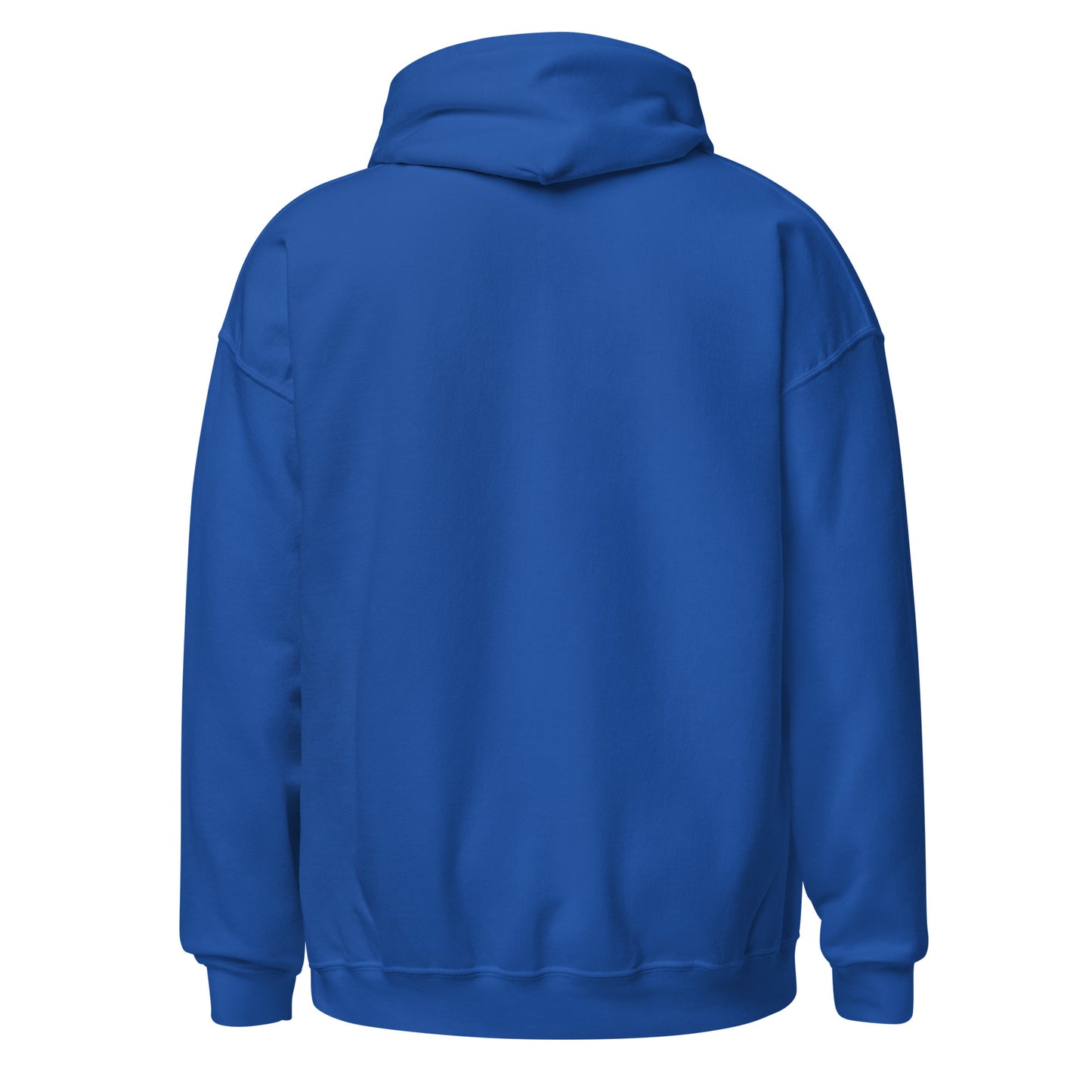 Hoodie bleu roi Fresh to Death dos oversize streetwear — Throwback